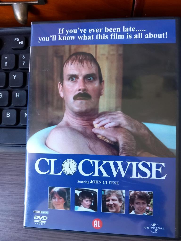 Clockwise DVD - John Cleese Komedie, Alle leeftijden, Ophalen of Verzenden, Gebruikt, Overige genres