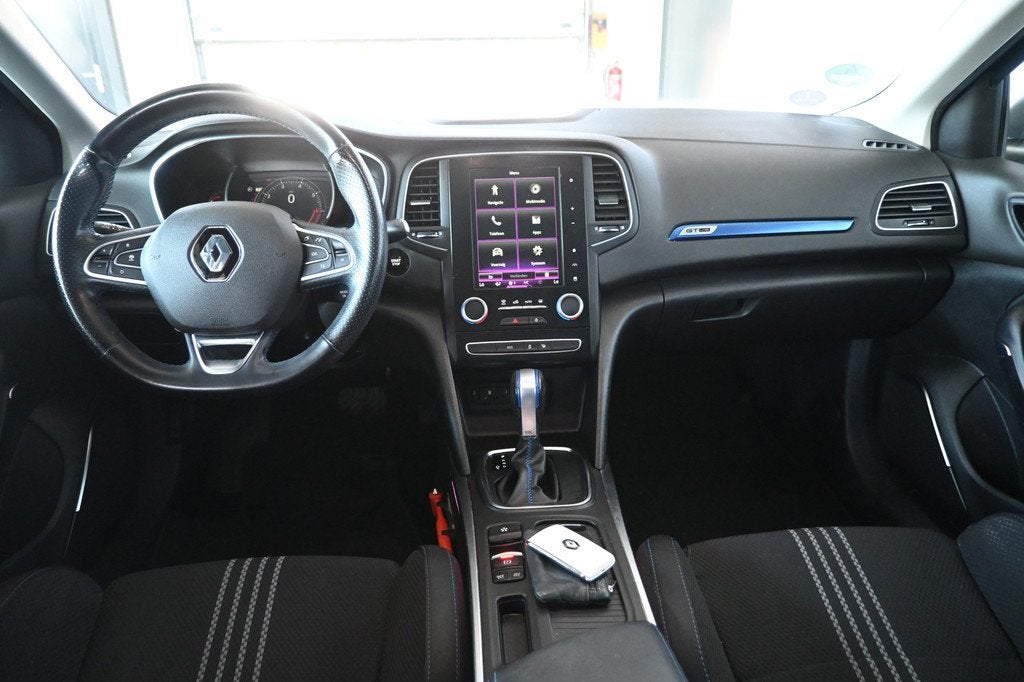 Renault Mégane Estate 1.2 TCe Automaat GT-Line Clima Cruise, Stof, Gebruikt, 4 cilinders, Met garantie (alle)