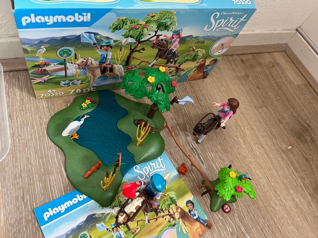 Spirit Playmobil riviertocht nr 70330, Ophalen of Verzenden, Zo goed als nieuw