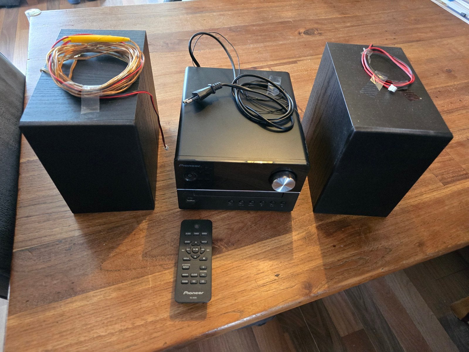 Pioneer x-em16 microsysteem, met afstandsbediening, Ophalen, Zo goed als nieuw, Cd-speler, Pioneer