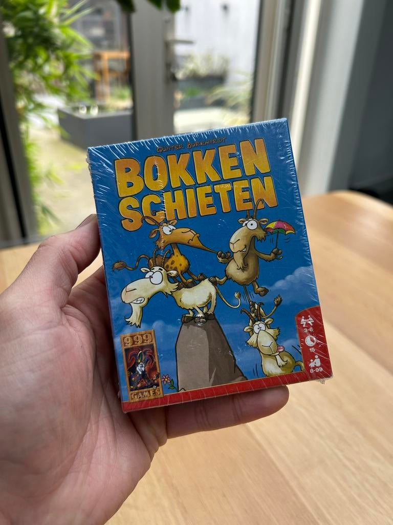 Bokken Schieten - Spannend kaartspel van 999 Games, Drie of vier spelers, Ophalen of Verzenden, Nieuw
