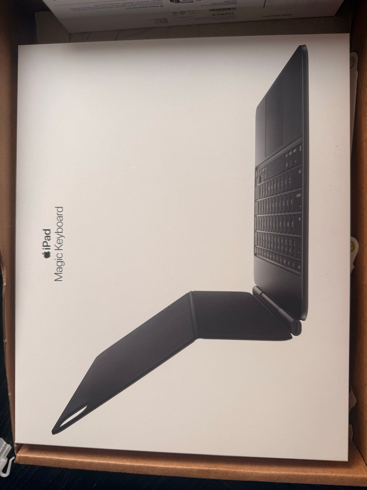Origineel Apple Magic Keyboard voor iPad Pro 13 inch Zwart, Ophalen of Verzenden, Zo goed als nieuw, Zwart, Overige modellen