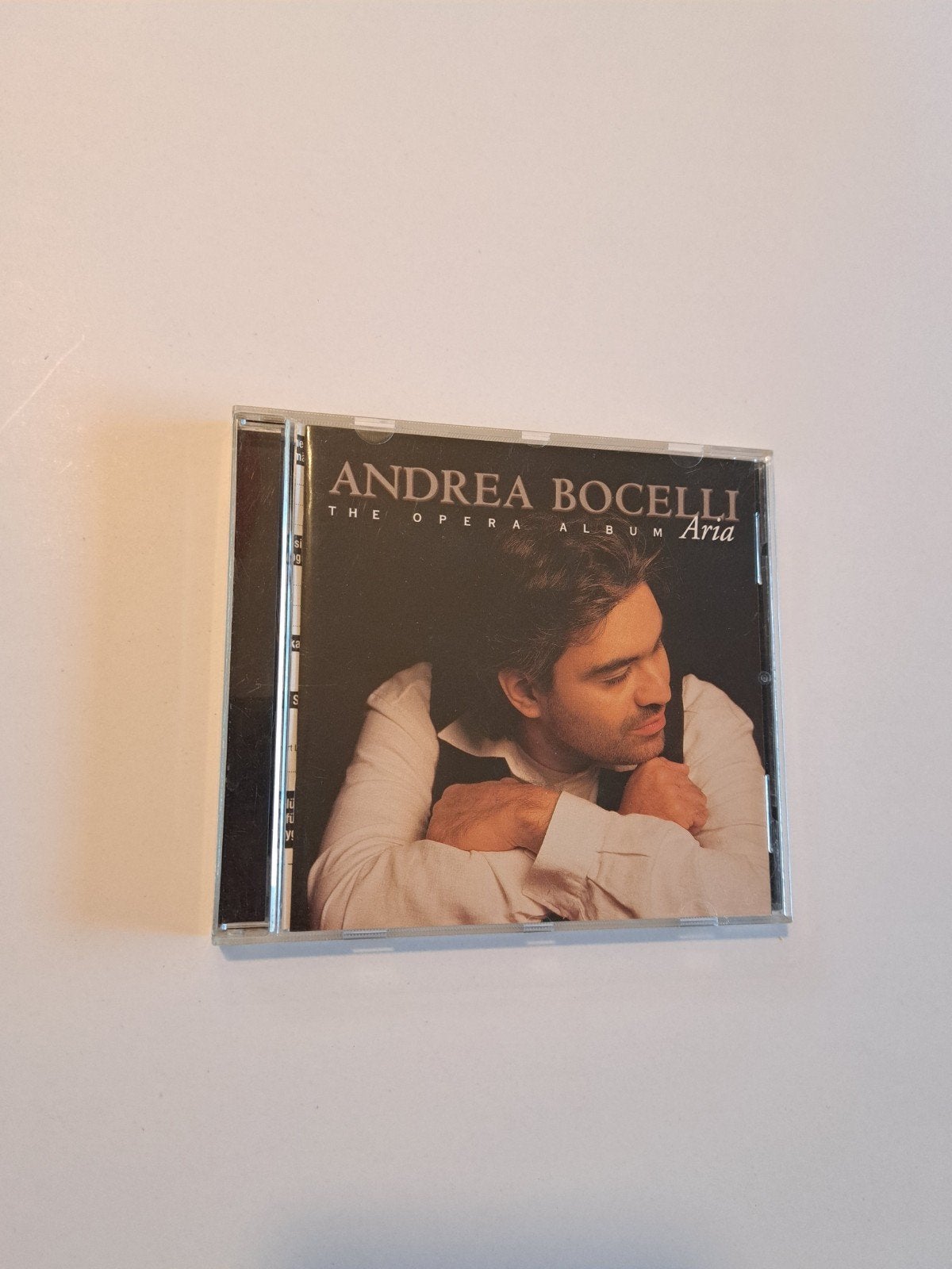 CD Andrea Bocelli,  The opera album   Aria, Ophalen of Verzenden, Zo goed als nieuw