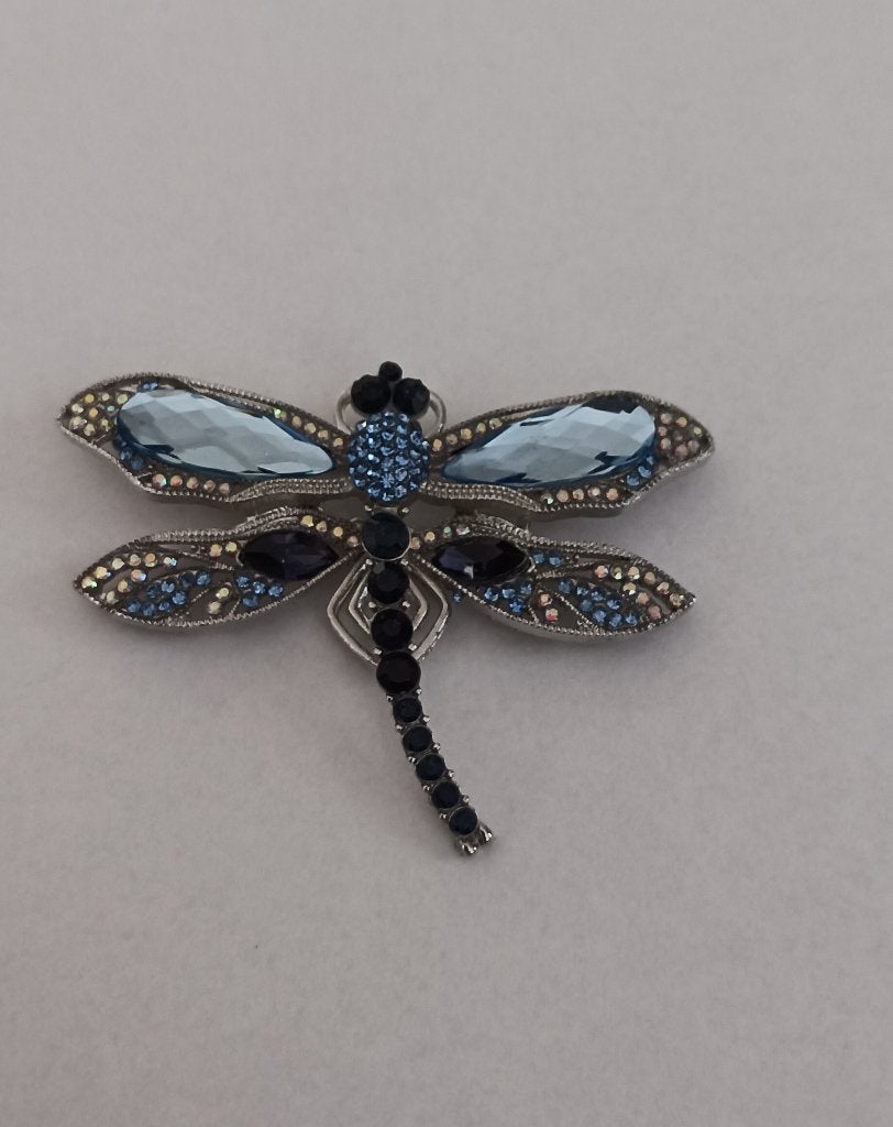 Libelle broche, Sieraden, Tassen en Uiterlijk, Overige materialen, 4 tot 7 cm, Overige kleuren, Nieuw