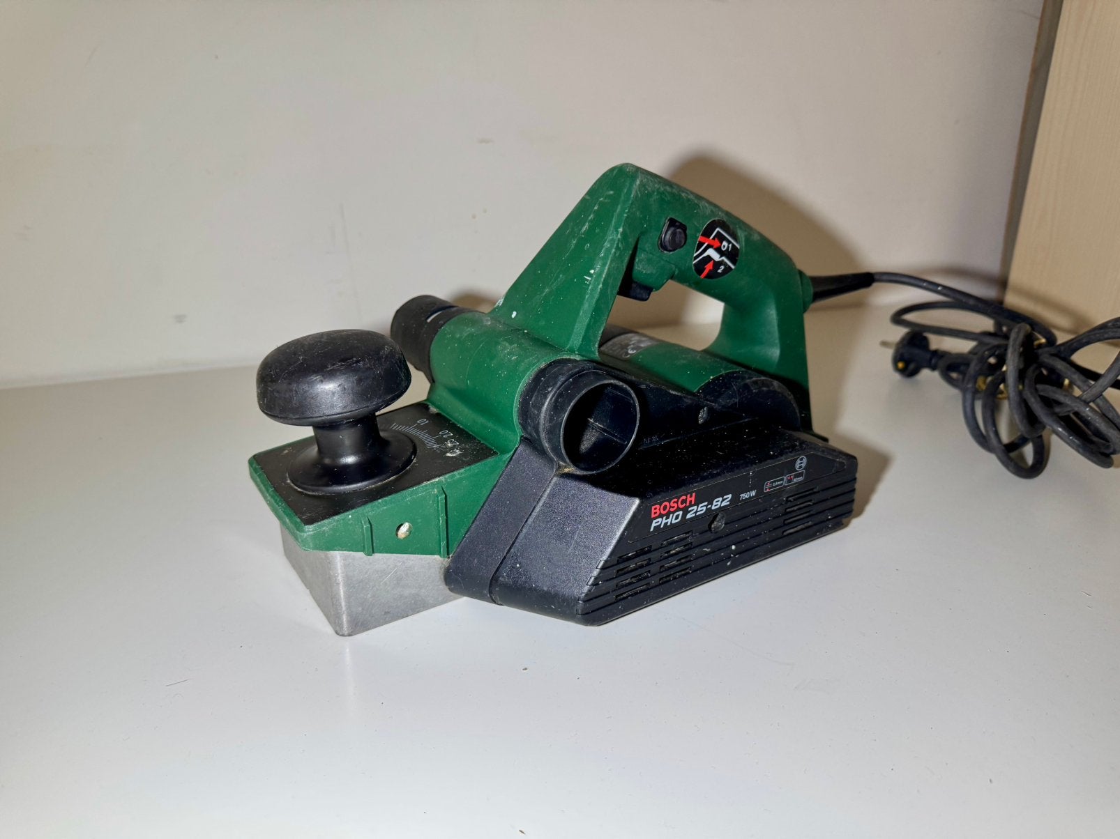 BOSCH PHO 25-82 750W elektrische schaafmachine, Ophalen of Verzenden, Zo goed als nieuw