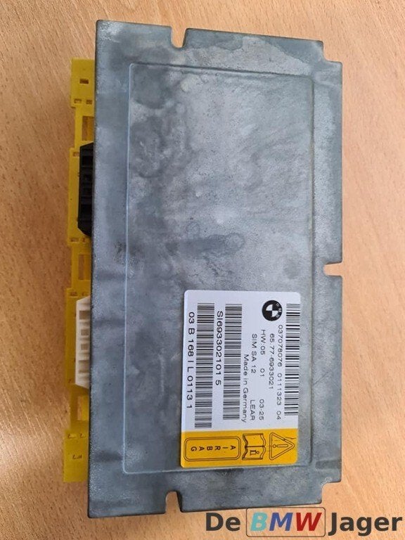 Airbag module BMW 7-serie E65 65776933021, Gebruikt, Ophalen of Verzenden, BMW, BMW