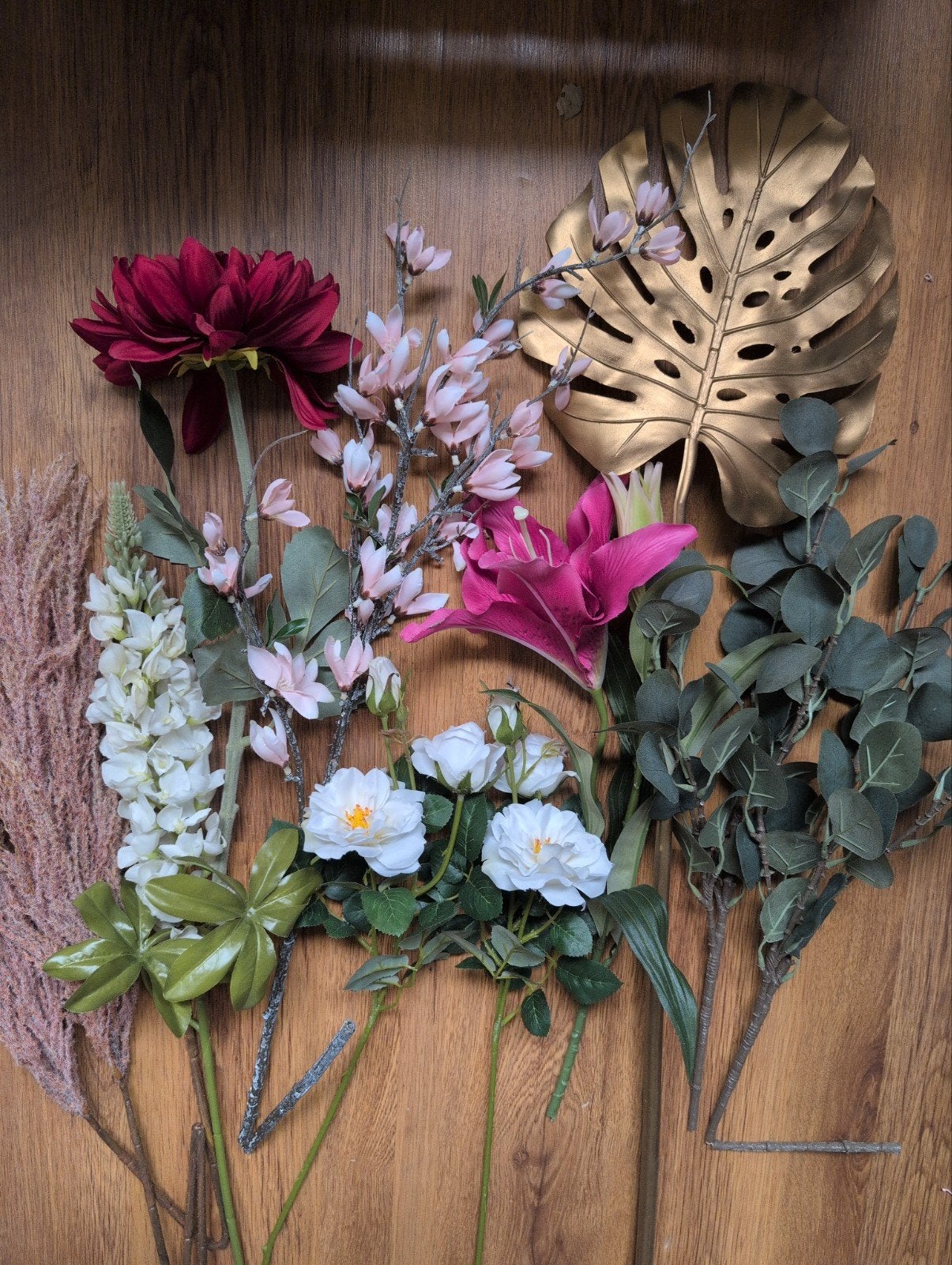 Diverse zijde en kunstbloemen, Ophalen, Binnen, Overige typen, Zo goed als nieuw