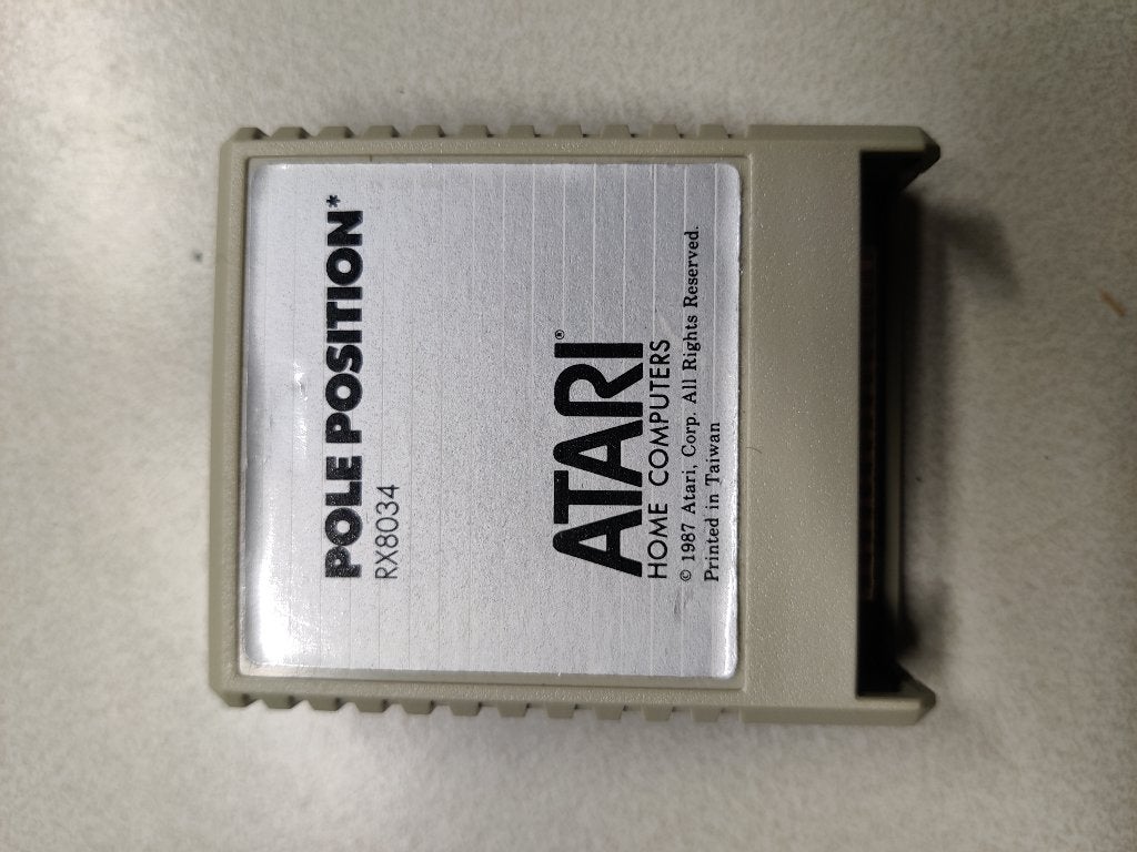 Pole position - Atari XL/XE Cartridge - RX8034 - U.S.A., Spelcomputers en Games, Gebruikt, Ophalen of Verzenden, Overige modellen