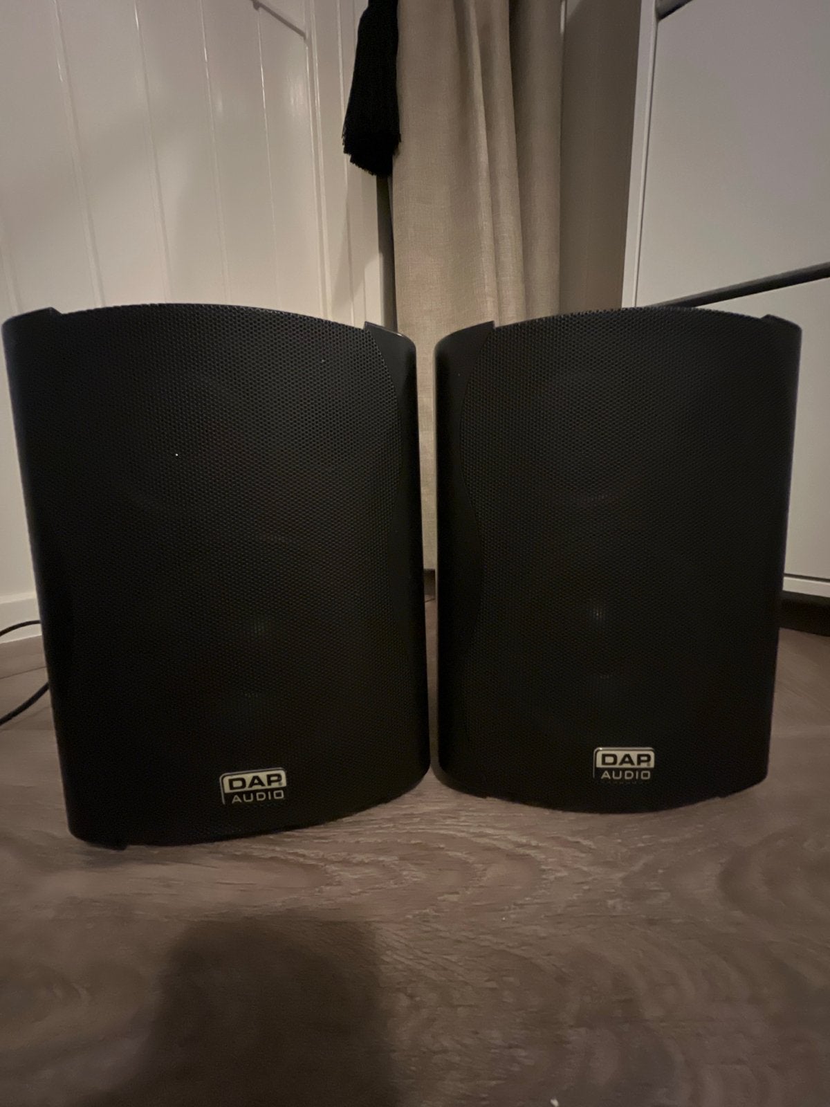 DAP Audio PRA-62 Speakers met ophangbeugel, Gebruikt, Inclusief muurbeugels, Minder dan 60 watt, Boekenplank luidspreker