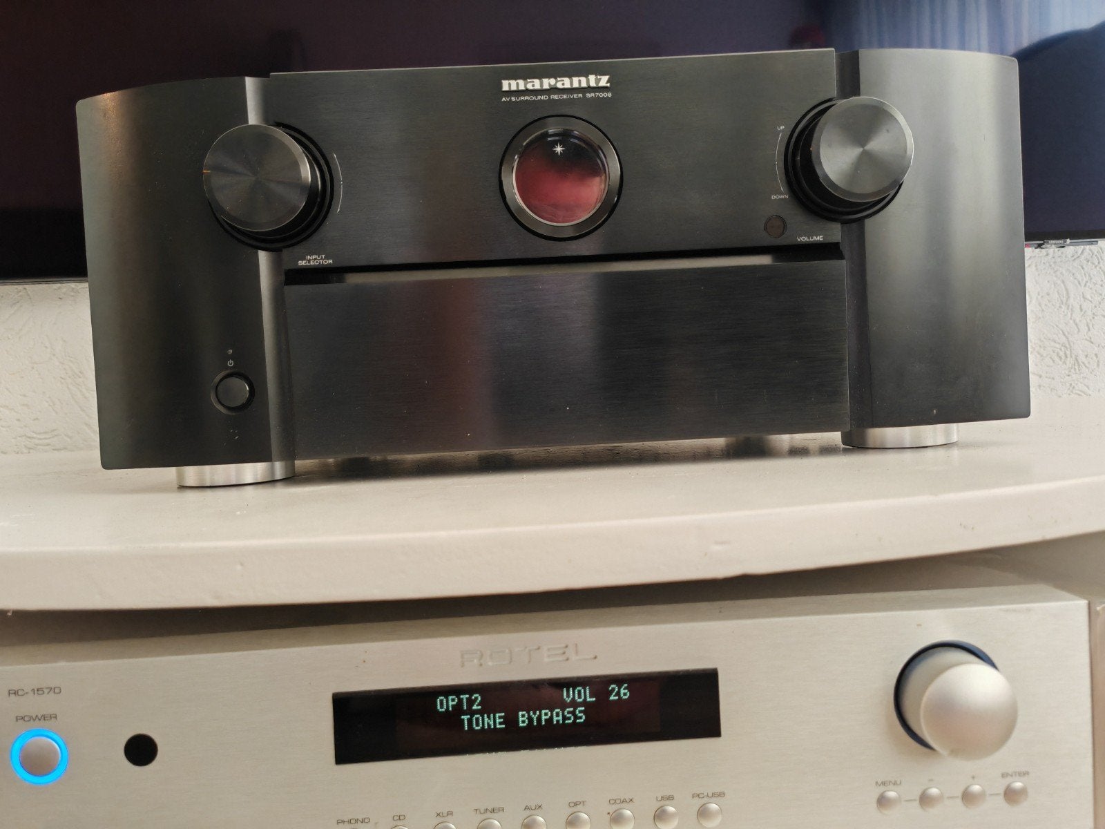Marantz SR7008  9.2 Receiver met Audyssey microfoon, 60 tot 120 watt, Ophalen, Marantz, Gebruikt