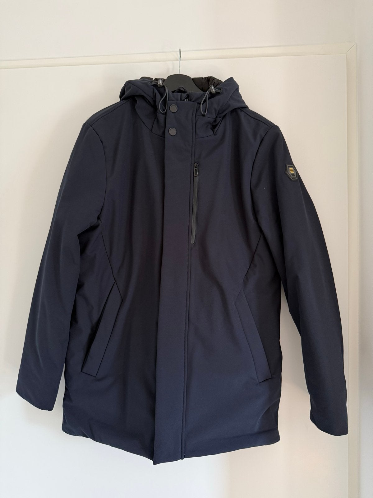 No Excess Parka Navy Winterjas Maat M - Zo goed als nieuw, Ophalen of Verzenden, Zo goed als nieuw, Maat 48/50 (M), Blauw