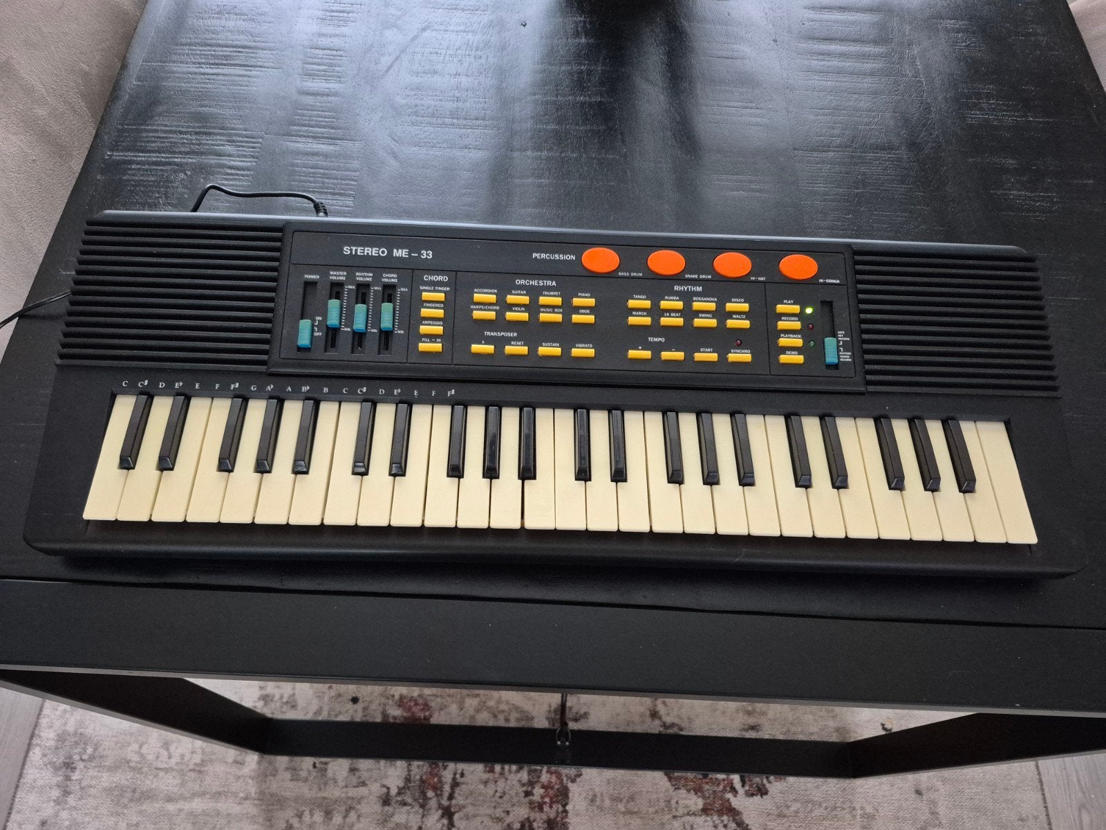 Stereo Electronic Music Keyboard ME-33 (49 toetsen), Ophalen