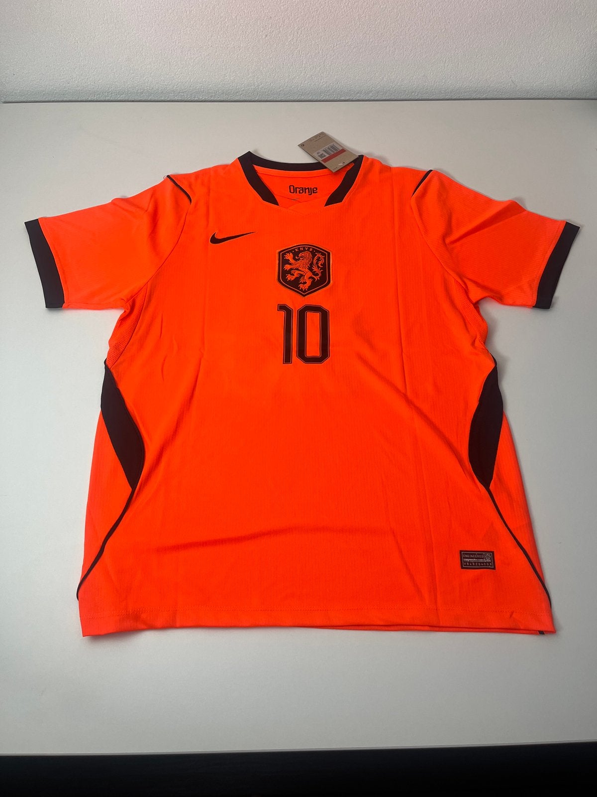 Nederland Thuisshirt Memphis #10 Oranje - Maat M, Ophalen of Verzenden, Zo goed als nieuw, Shirt