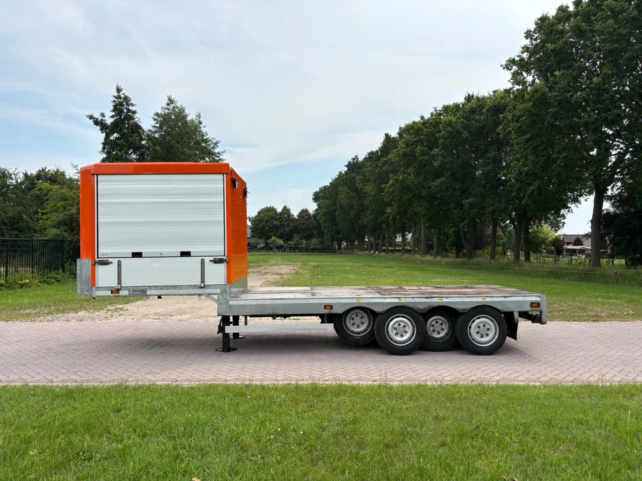 VELDHUIZEN Be oplegger 10 TON 4 ASSEN (2015 (bj 2015), Auto's, Overige brandstoffen, Origineel Nederlands, Bedrijf, Aanhangers en Opleggers