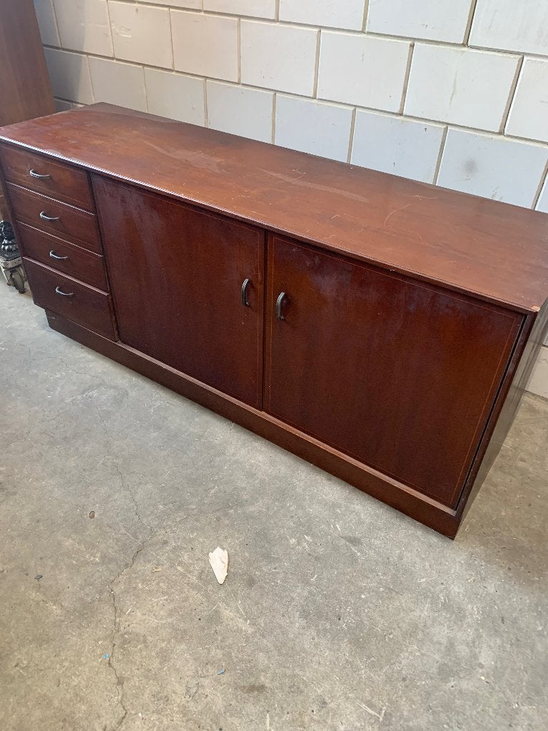 Vintage dressoir formule meubel, Ophalen, Gebruikt, Met deur(en), 150 tot 200 cm