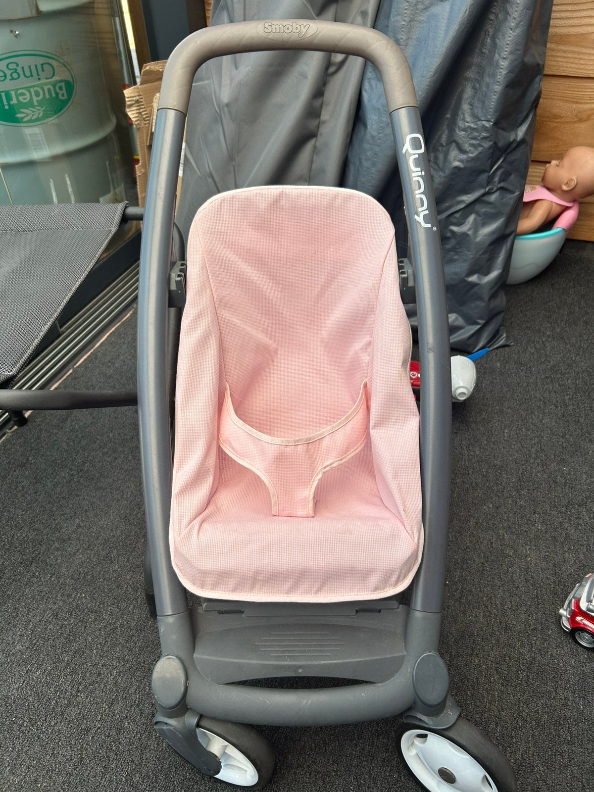 Smoby poppenwagen, Kinderen en Baby's, Speelgoed | Poppen, Ophalen, Zo goed als nieuw, Overige typen
