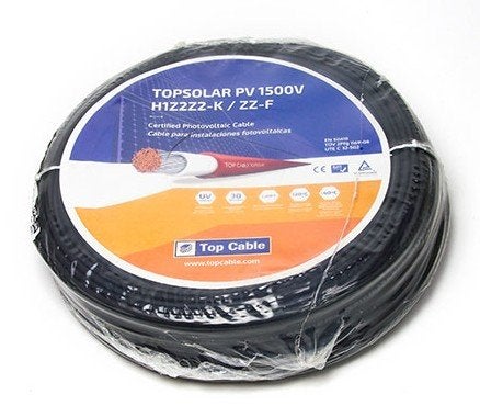 Zonnepanelen /Solar kabel 4mm2 ✓100 meter ✓TopCable ✓Nieuw, Ophalen of Verzenden, Nieuw, Kabel of Snoer