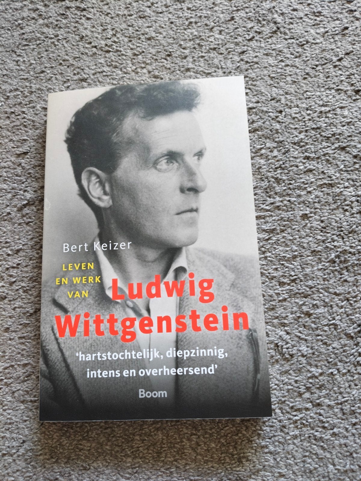 Bert Keizer - Leven en werk van Ludwig Wittgenstein, Ophalen of Verzenden, Zo goed als nieuw, Bert Keizer