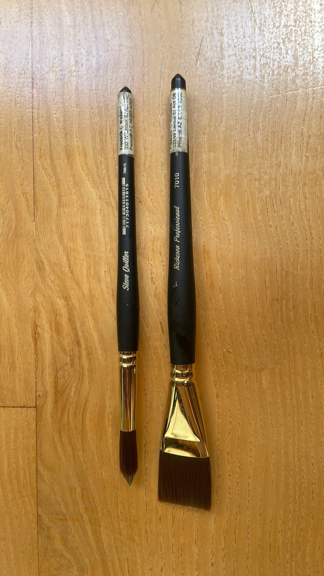 Professionele penselen Richeson. Uit Japan., Ophalen of Verzenden