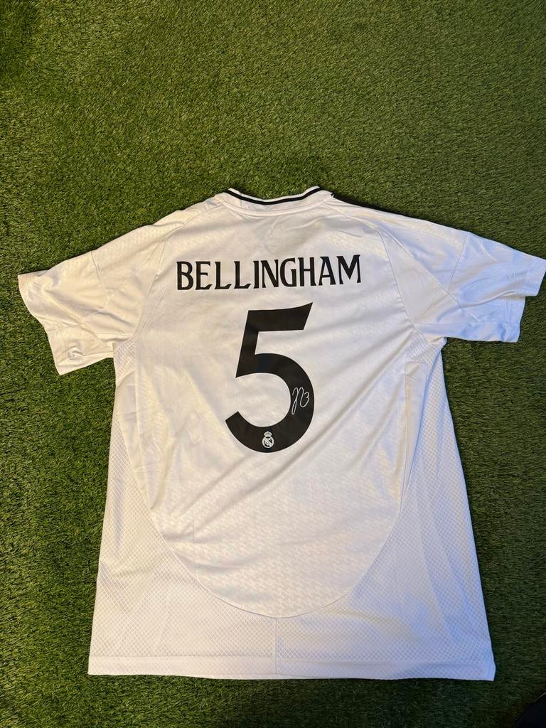 Real Madrid Bellingham shirt met fotobewijs, Ophalen of Verzenden, Zo goed als nieuw, Shirt