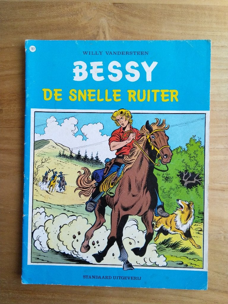Bessy -161- De snelle ruiter, Boeken, Willy Vandersteen, Eén stripboek, Ophalen, Gelezen