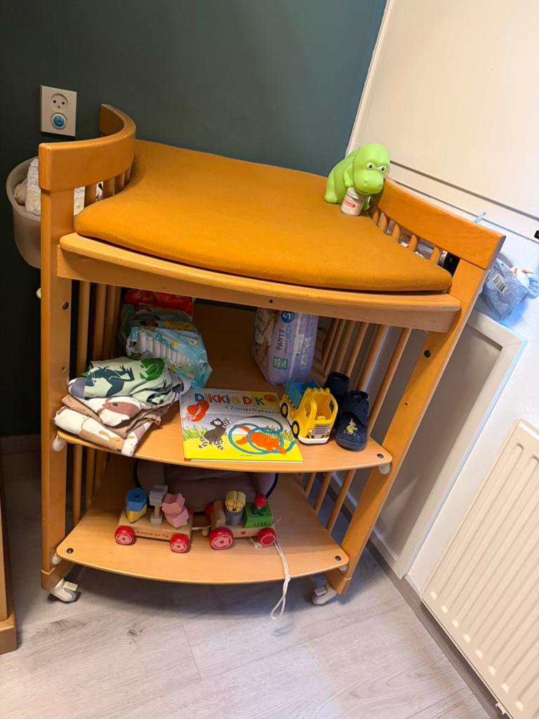 Stokke commode, Kinderen en Baby's, Kinderkamer | Commodes en Kasten, Ophalen, Gebruikt, 50 tot 70 cm, 100 cm of meer