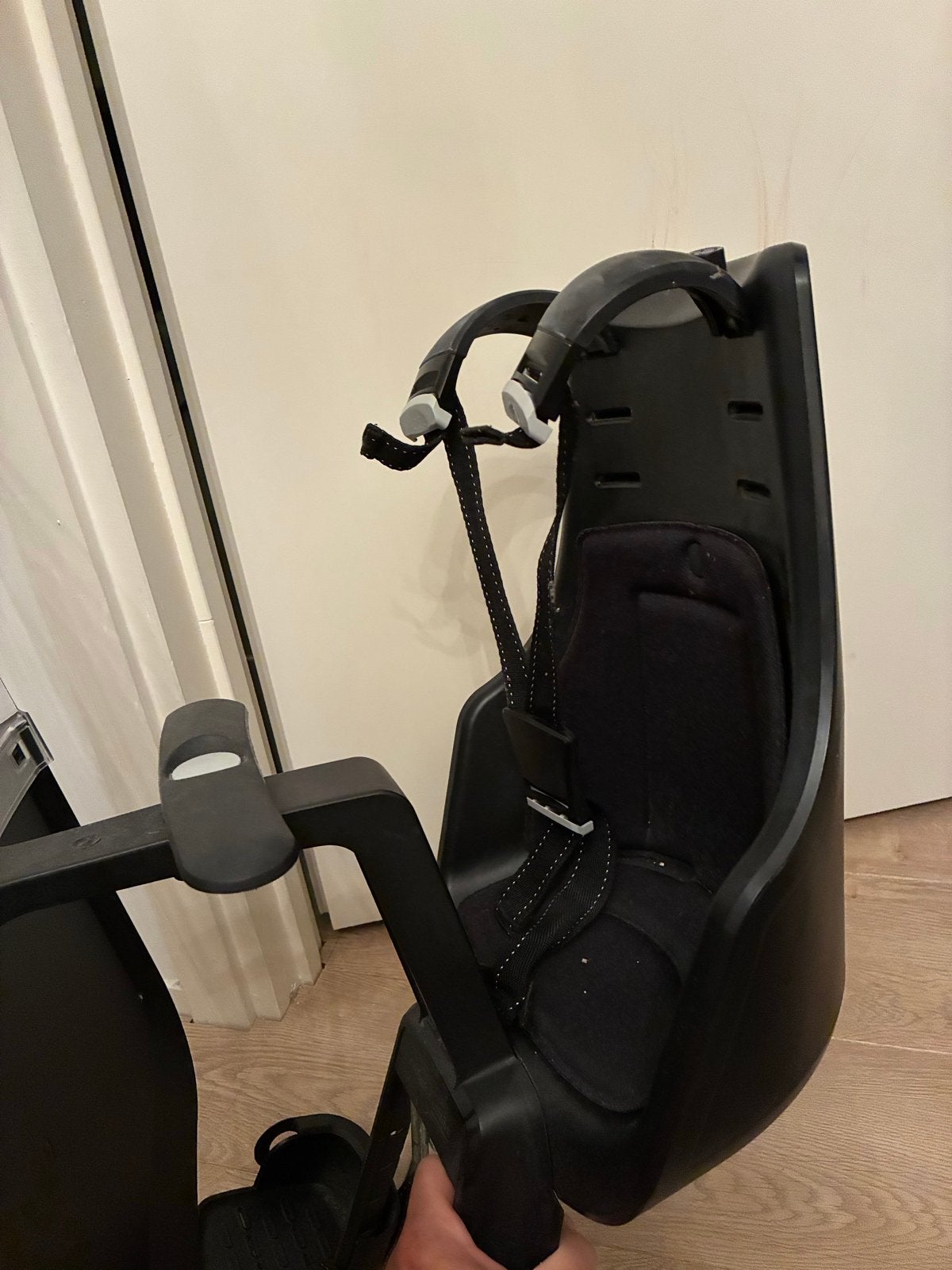 Bobike Exclusive Mini fietszitje met windscherm, Fietsen en Brommers, Fietsaccessoires | Fietsstoeltjes, Ophalen, Zo goed als nieuw