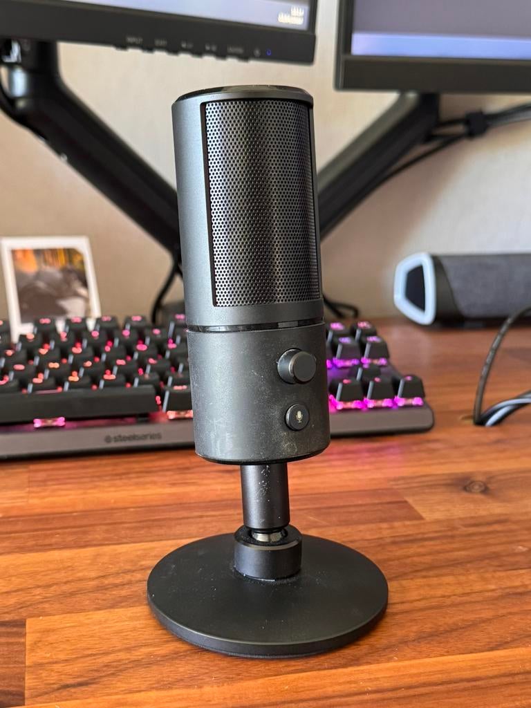 Razer Seiren X microfoon USB, Muziek en Instrumenten, Microfoons, Ophalen of Verzenden, Zo goed als nieuw, Studiomicrofoon