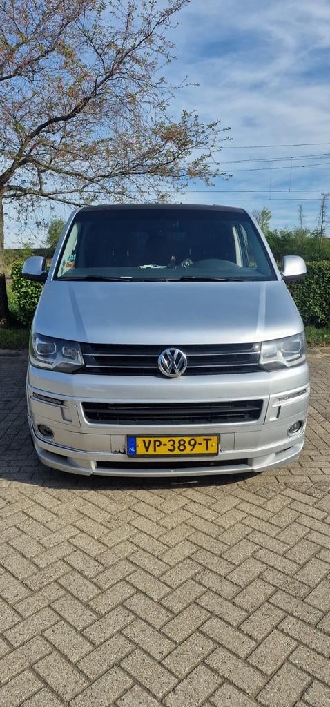 Volkswagen Transporter 2.0D 132KW 2015, Auto's, Bestelauto's, Zwart, 4 cilinders, 1905 kg, Diesel