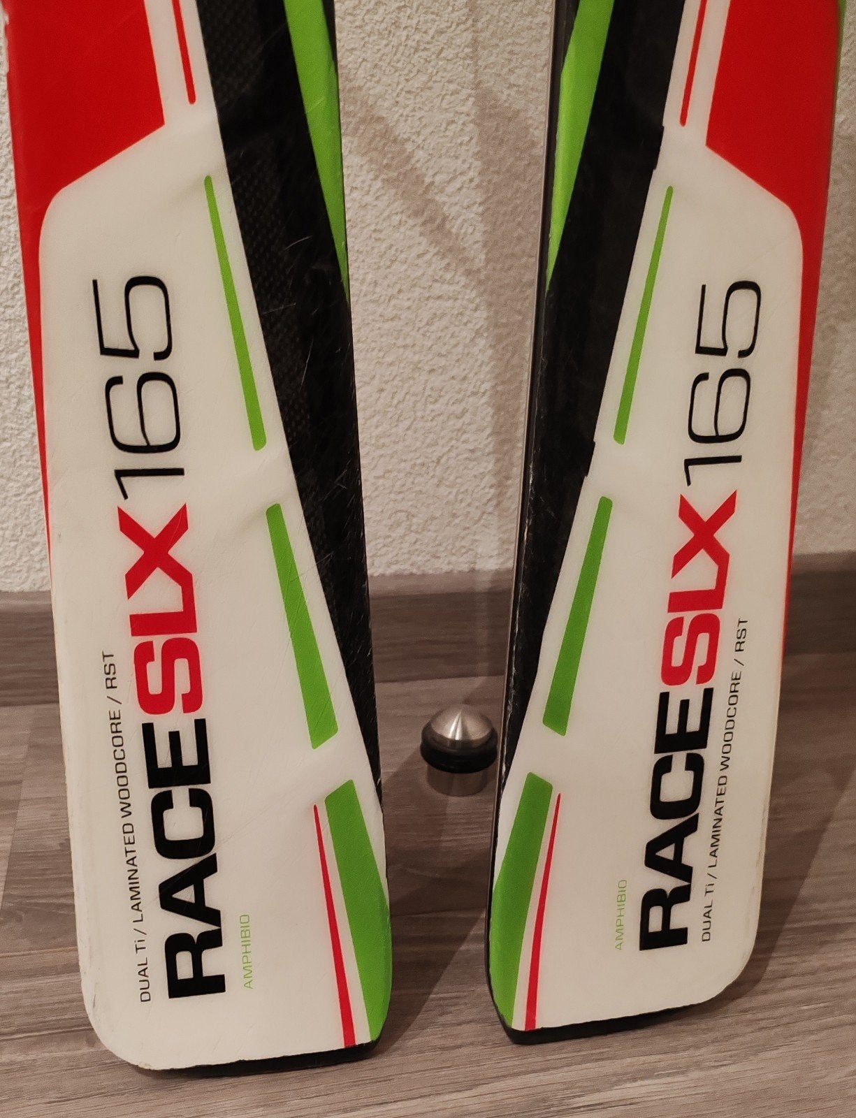 Elan Race SLX Amphibio Ski's - 165 cm, Sport en Fitness, Skiën en Langlaufen, Overige merken, 160 tot 180 cm, Gebruikt, Ophalen of Verzenden