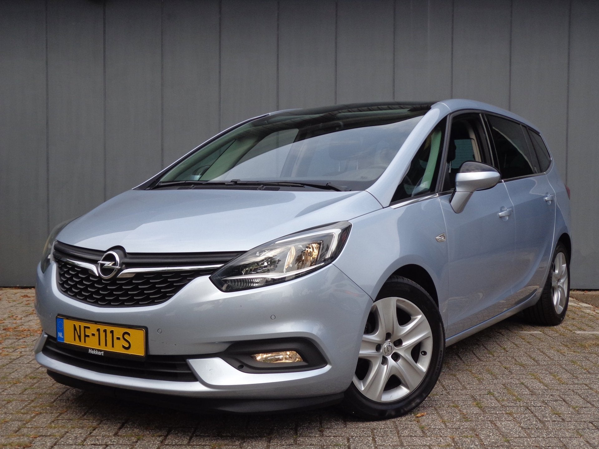 Opel Zafira 1.4 Turbo Business+ 7p. Top Staat,1Eig.Vol.Ondrh, Gebruikt, Euro 6, 4 cilinders, Blauw