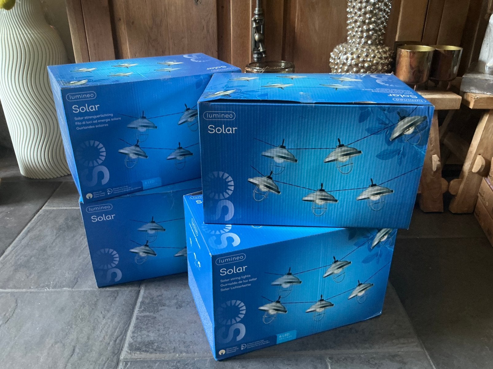 AANBIEDING 4 dozen industriële solar lampen, Ophalen of Verzenden, Nieuw