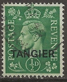 Tanger, Ophalen of Verzenden, Marokko, Gestempeld