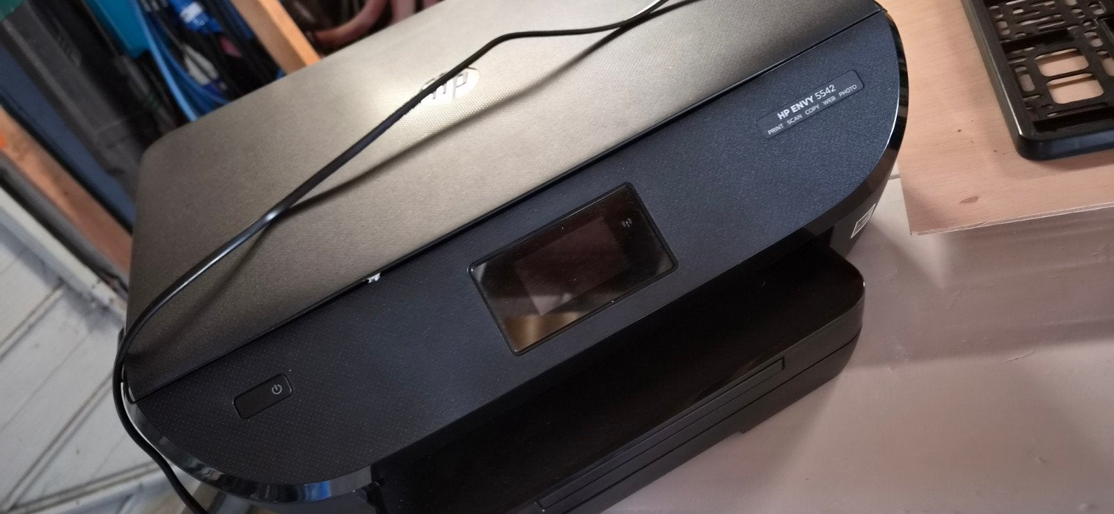 HP Envy 5542 All-in-One printer met volle cartridges, Ophalen, Inkjetprinter, All-in-one, Draadloos