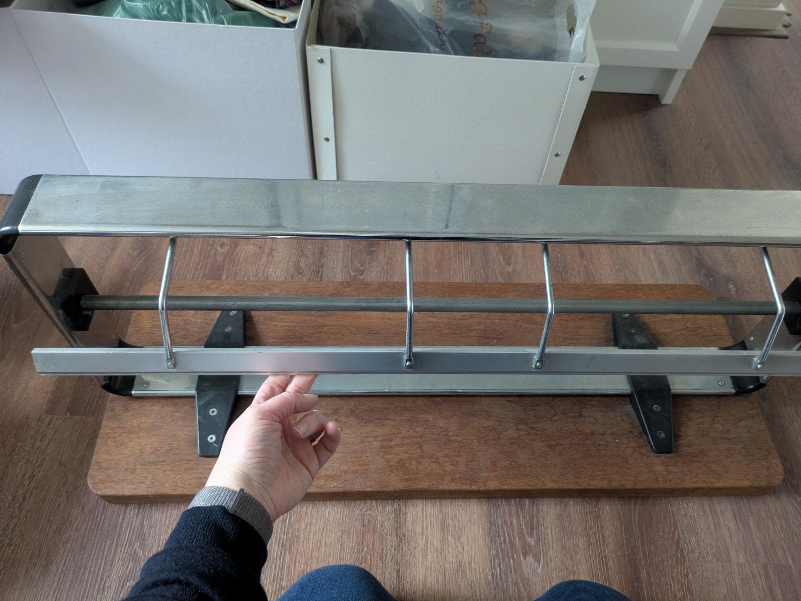 Legro rolhouder papierrolhouder, Ophalen, Gebruikt