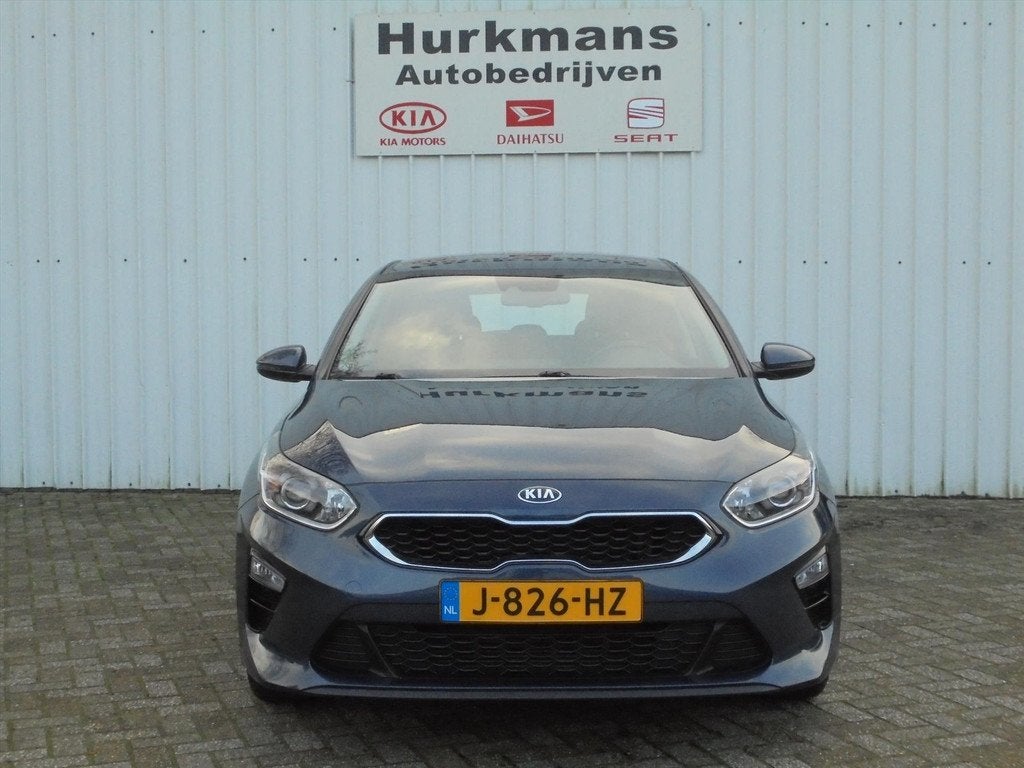 Kia Ceed 1.0 T-GDi 120PK DYNAMICLINE NL-AUTO NAVI ENZ..., Auto's, Kia, Stof, Gebruikt, Blauw, 1197 kg