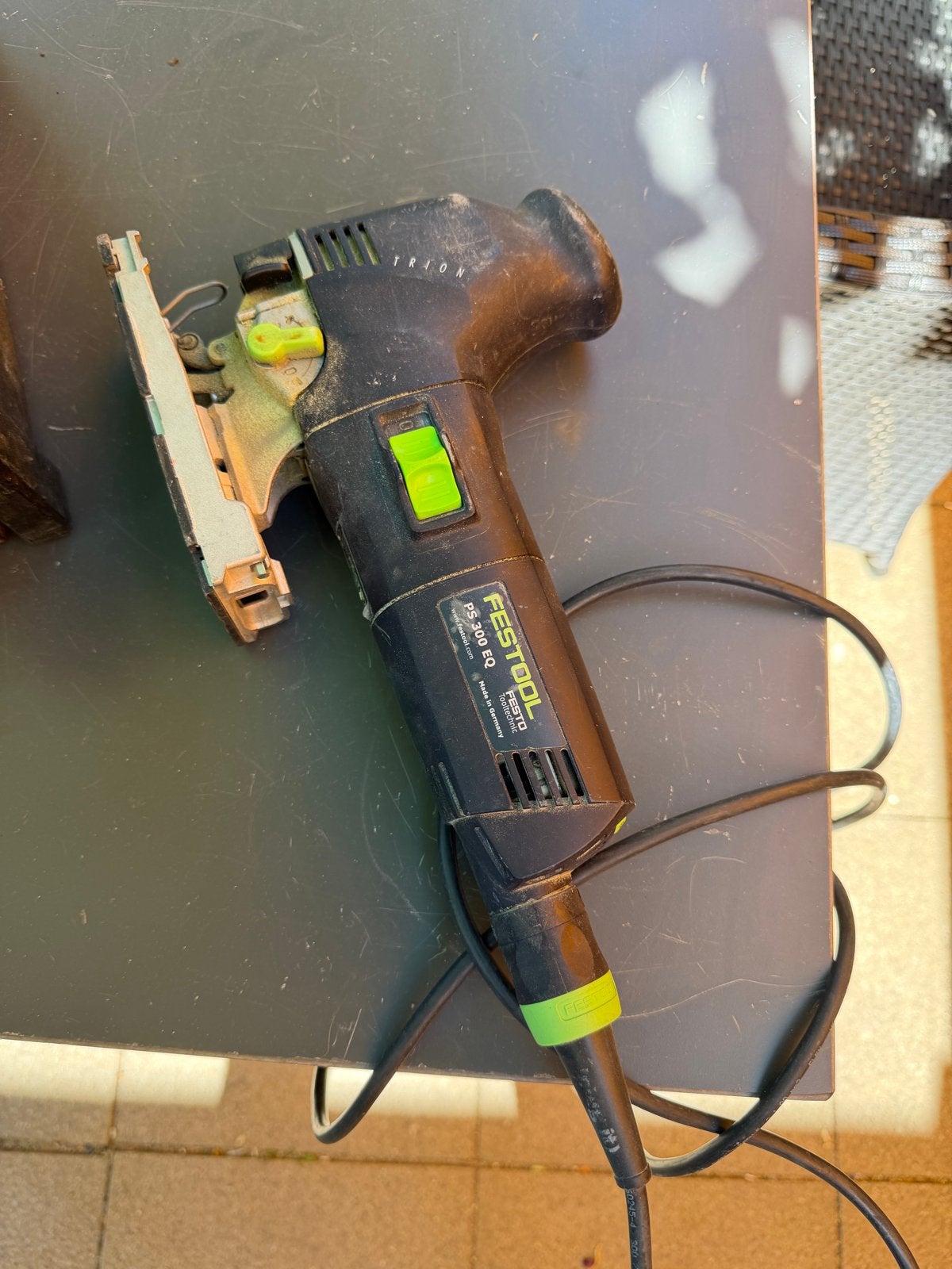 Festool Decoupeerzaag PS 300 EQ - Krachtig en nauwkeurig, Gebruikt, Ophalen of Verzenden, Minder dan 600 watt, Decoupeerzaag