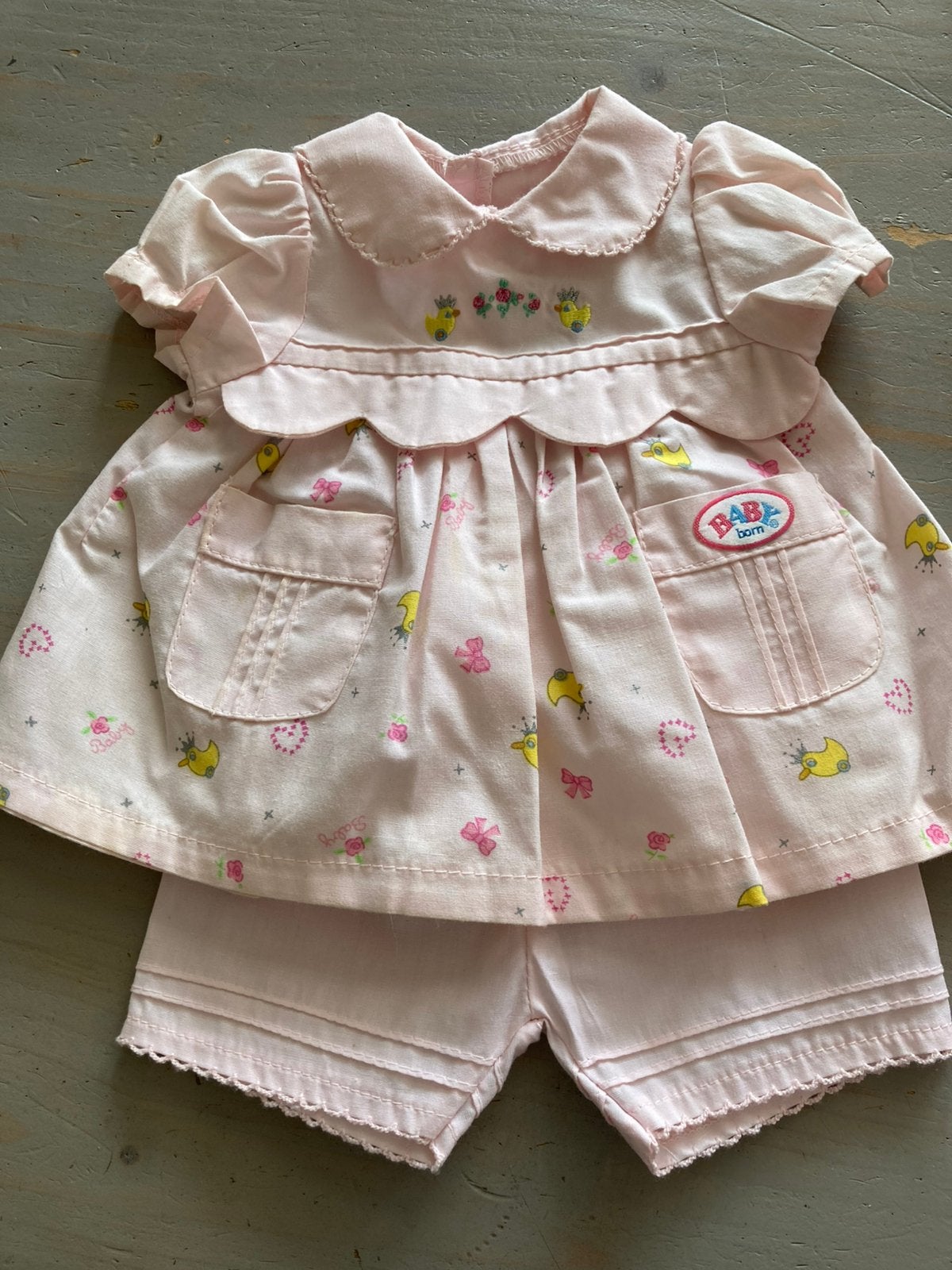 Baby born kledingsetje, Ophalen of Verzenden, Nieuw, Babypop