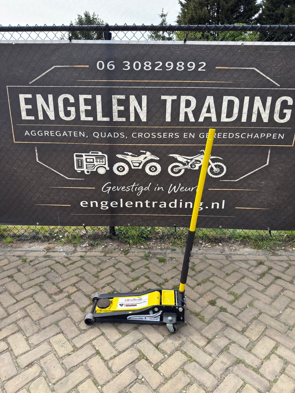 Garagekrik 4ton nieuw werkplaats garage jeep extra laag, Ophalen, Nieuw, Hydraulisch, Garagekrik