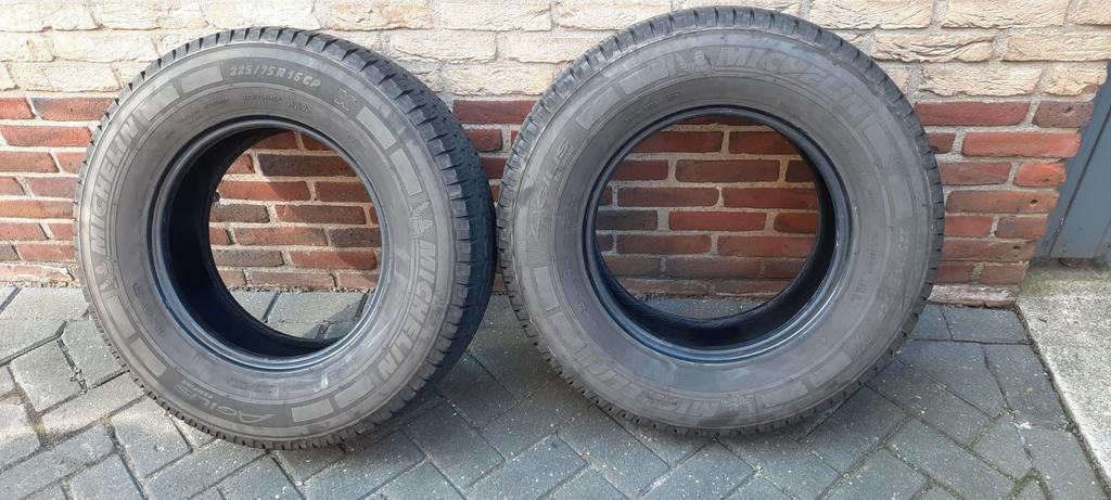Banden 225/75R 16CP Michelin, Ophalen of Verzenden, Gebruikt