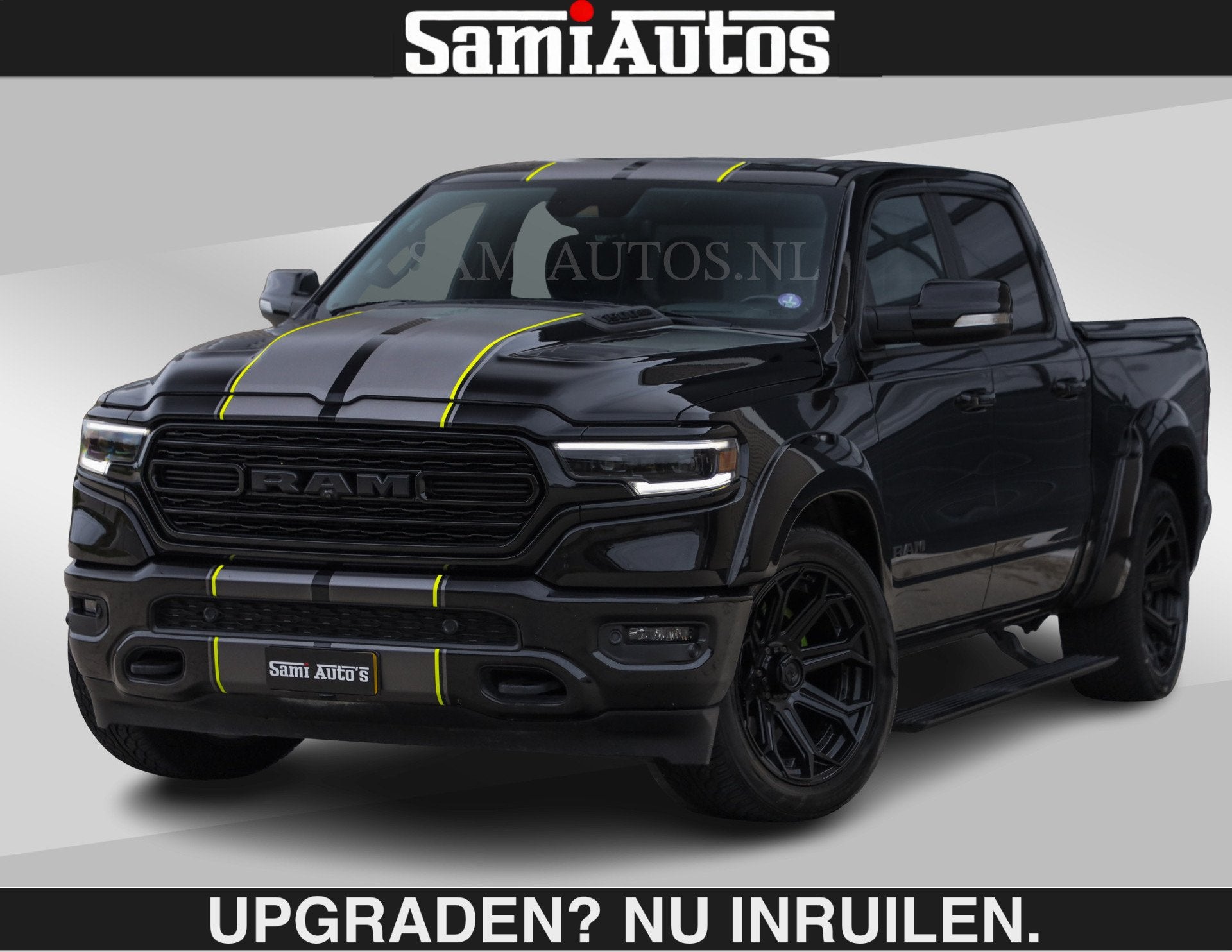 Dodge Ram WIDE BODY | LIMITED 5.7 V8 | STRIPING | DIKKE WIEL, Automaat, Gebruikt, 5654 cc, Met garantie (alle)