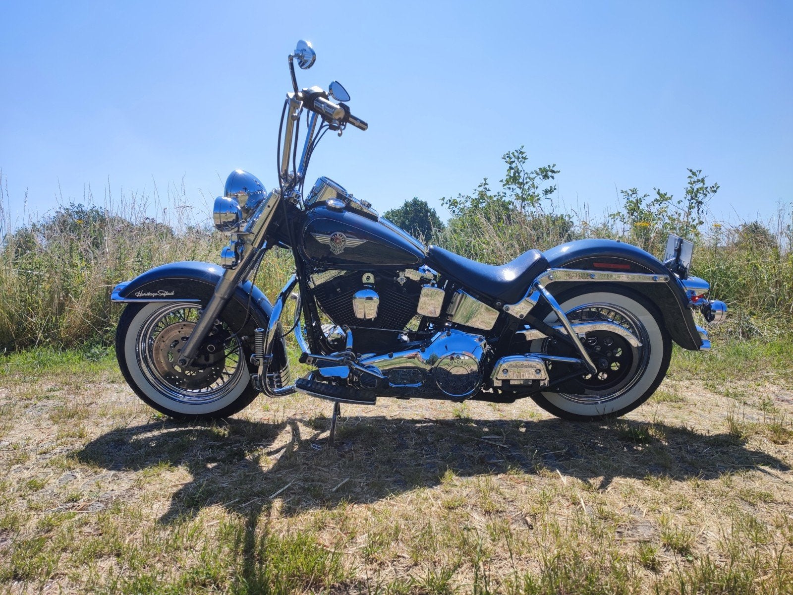 Harley-Davidson Heritage Softail Nostalgia FLSTN 1995, Particulier, Chopper