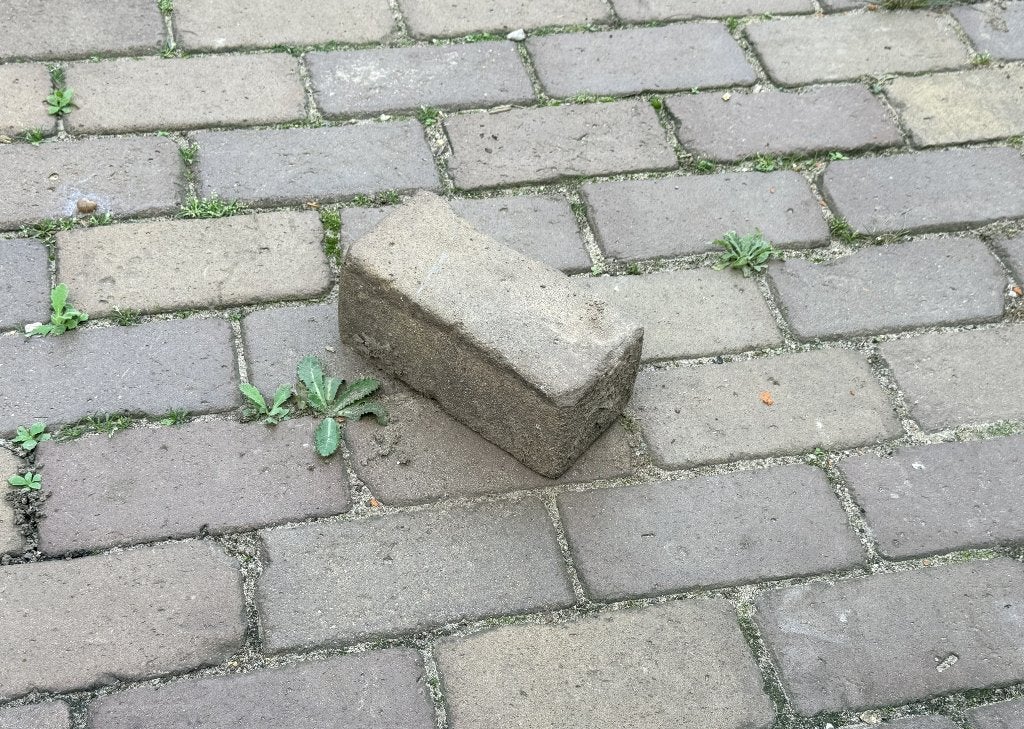 Klinkers, Tuin en Terras, Ophalen, Gebruikt, Klinkers, 10 m² of meer