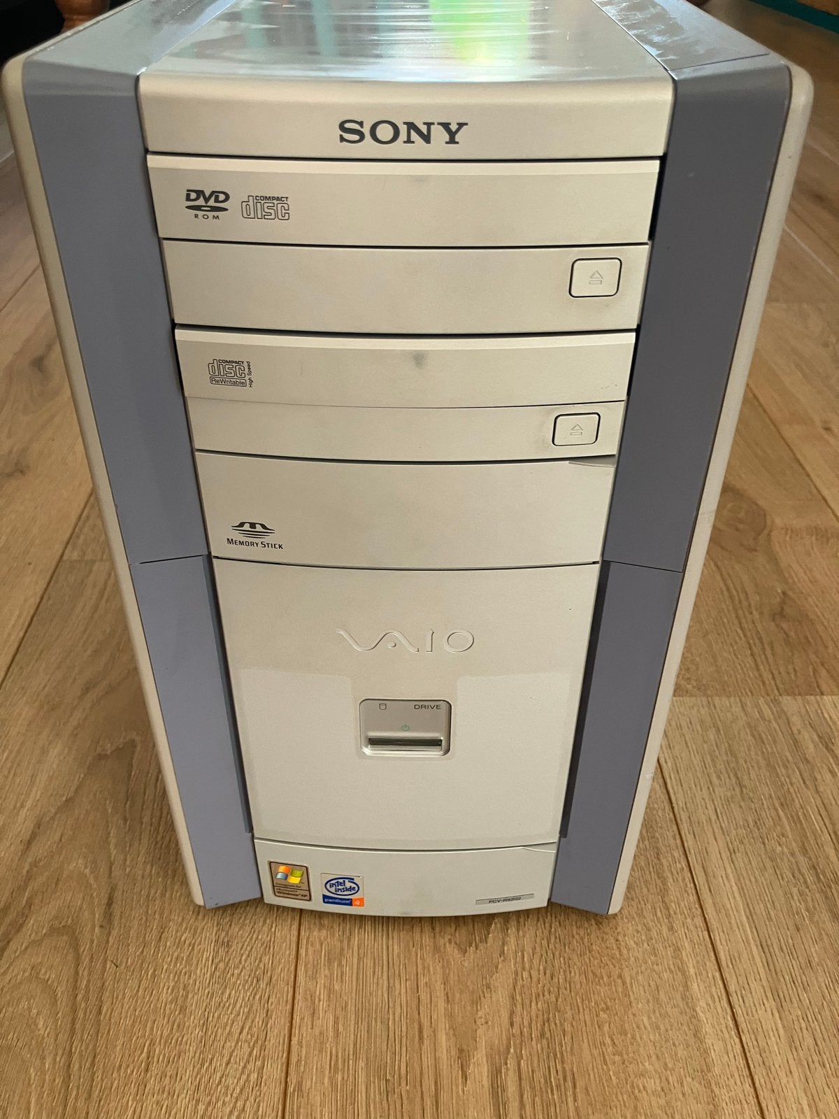 Retro Sony Vaio Pentium 4 PC - Windows XP Gaming, Computers en Software, Gebruikt, HDD, Minder dan 4 GB, Minder dan 2 Ghz