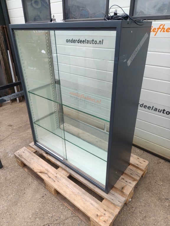 vitrinekast, winkeldisplay, Huis en Inrichting, Kasten | Vitrinekasten, Ophalen, Glas, Metaal / glas, Display
