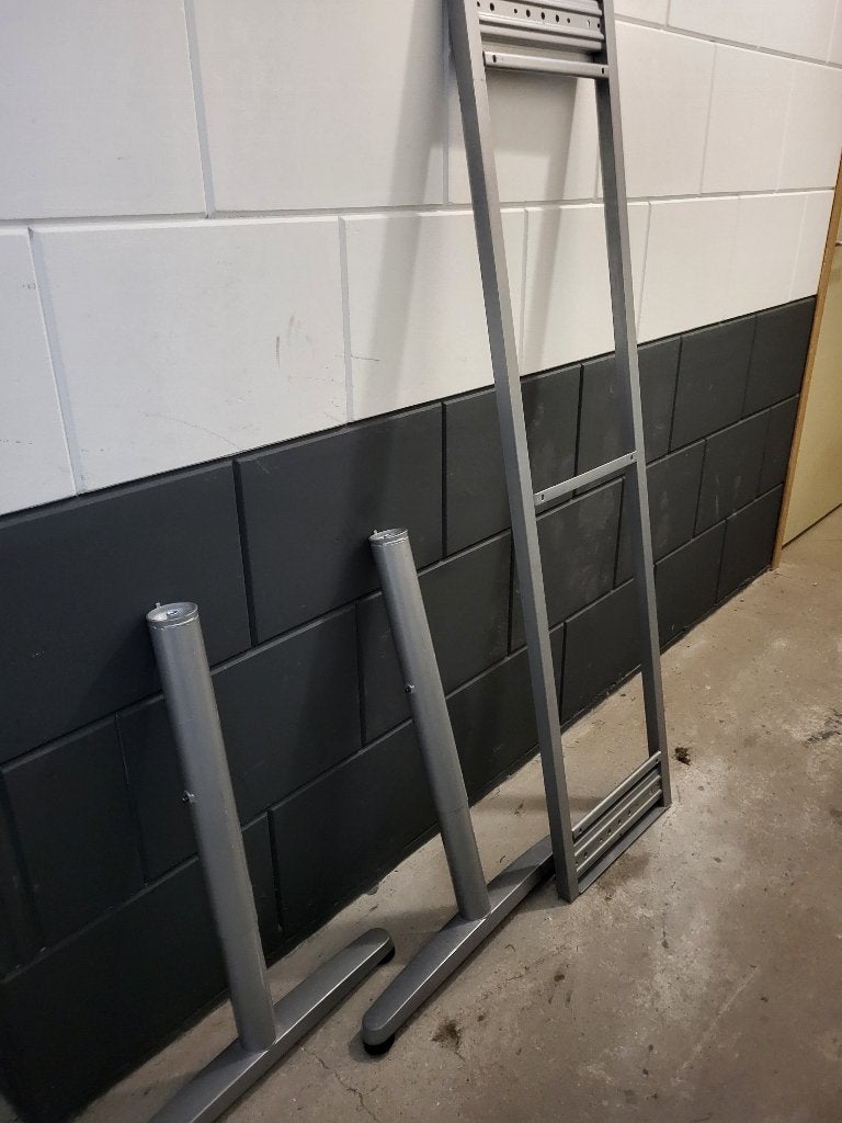 Onderstel Ikea Bureau, Ophalen, Overige typen, Metaal, Zo goed als nieuw