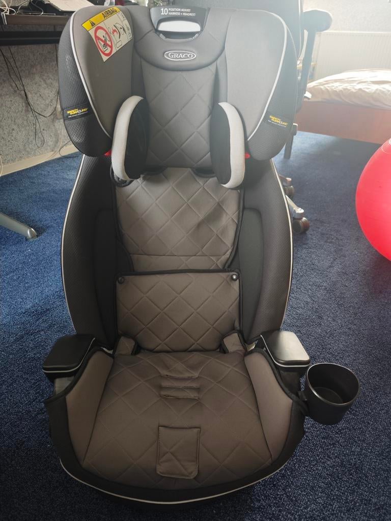 Graco autostoel 0-36kg - Zo goed als nieuw en schoon, Kinderen en Baby's, Autostoeltjes, Ophalen, Autogordel, 0 t/m 18 kg, Verstelbare rugleuning
