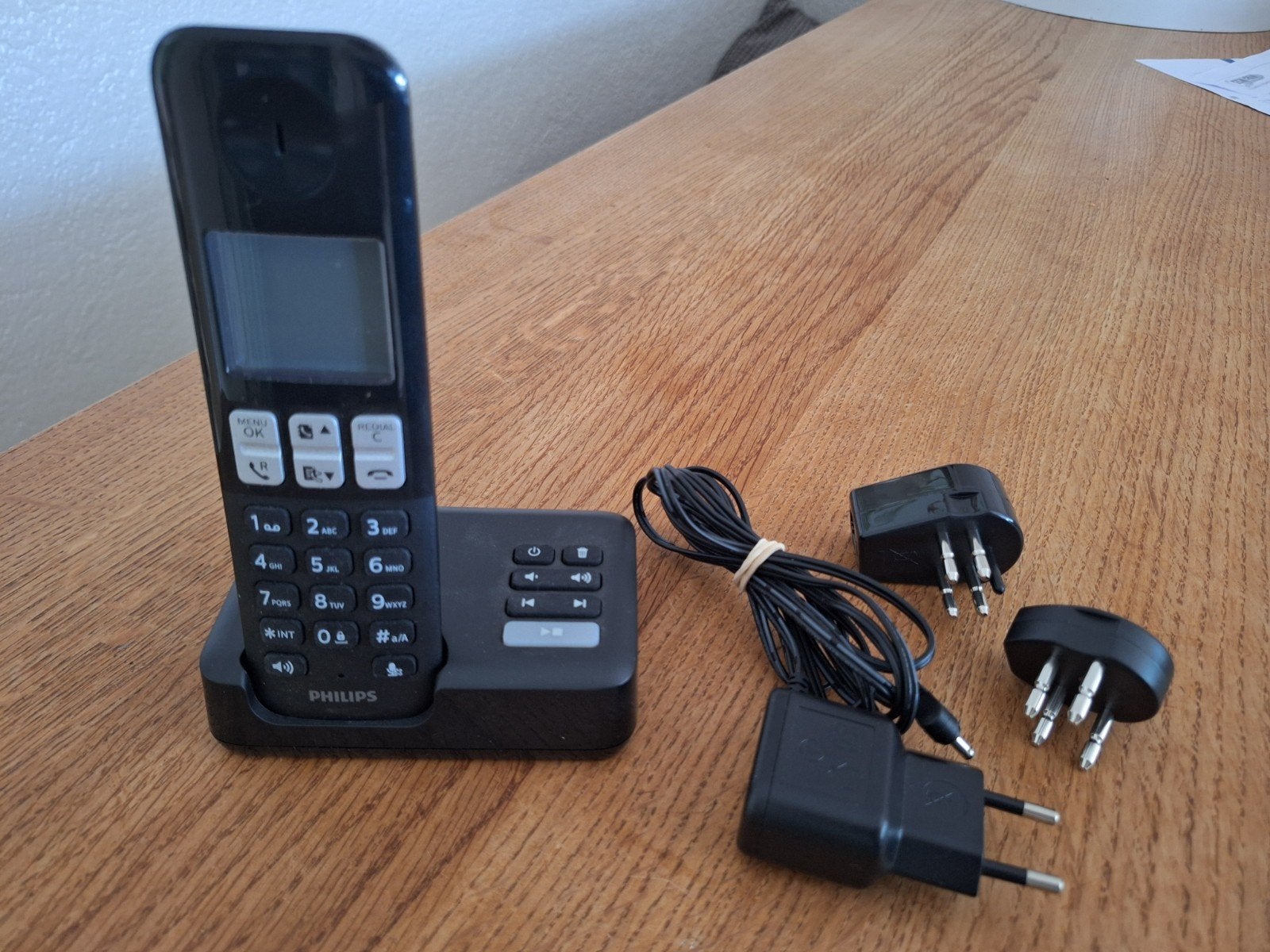 Philips D2351B draadloze telefoon met antwoordapparaat, Telecommunicatie, Ophalen of Verzenden, Zo goed als nieuw, 1 handset