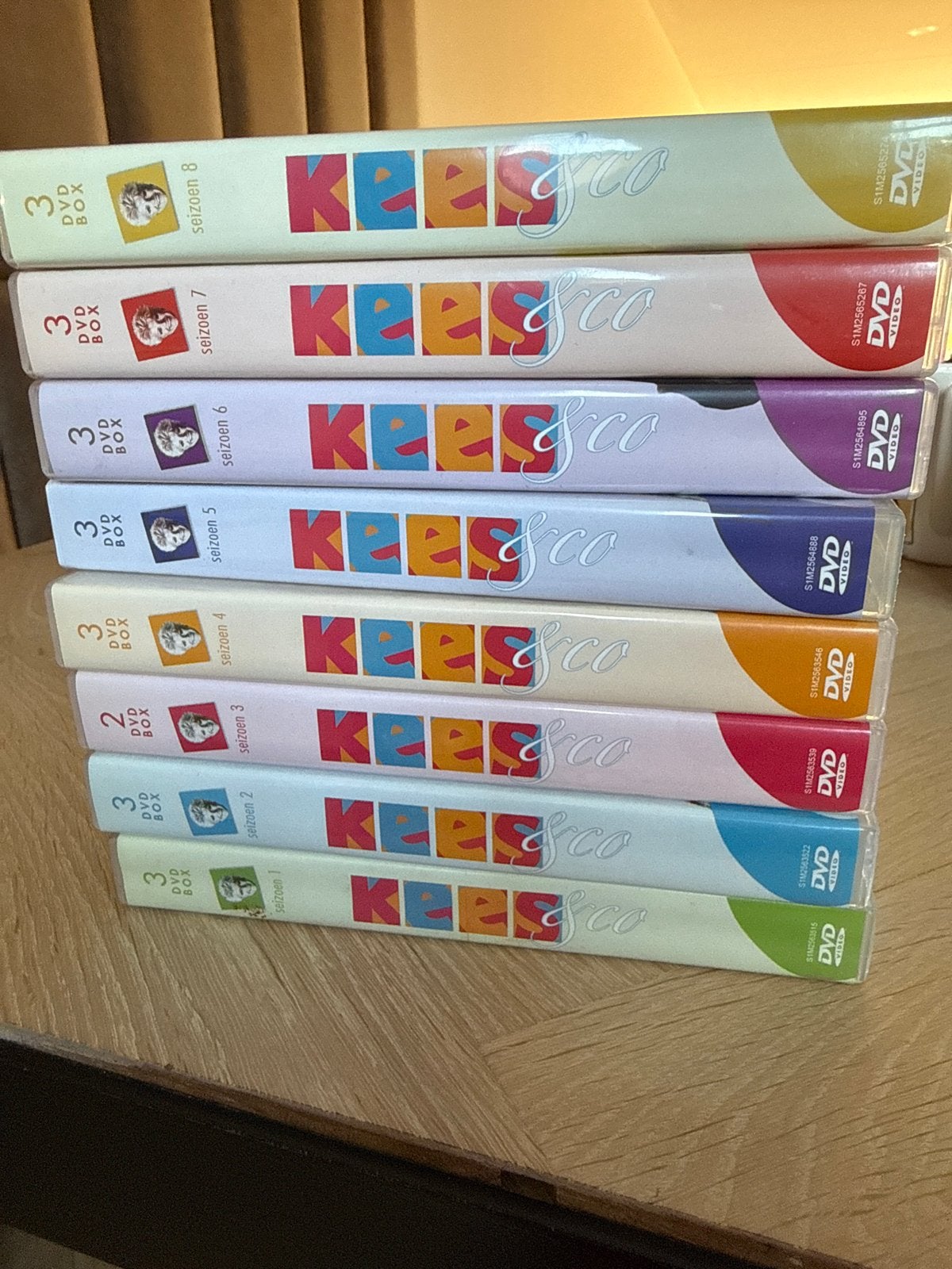 Kees & Co DVD Box Seizoenen 1 t/m 8 - Complete Serie, Ophalen, Gebruikt, Alle leeftijden, Nederlands