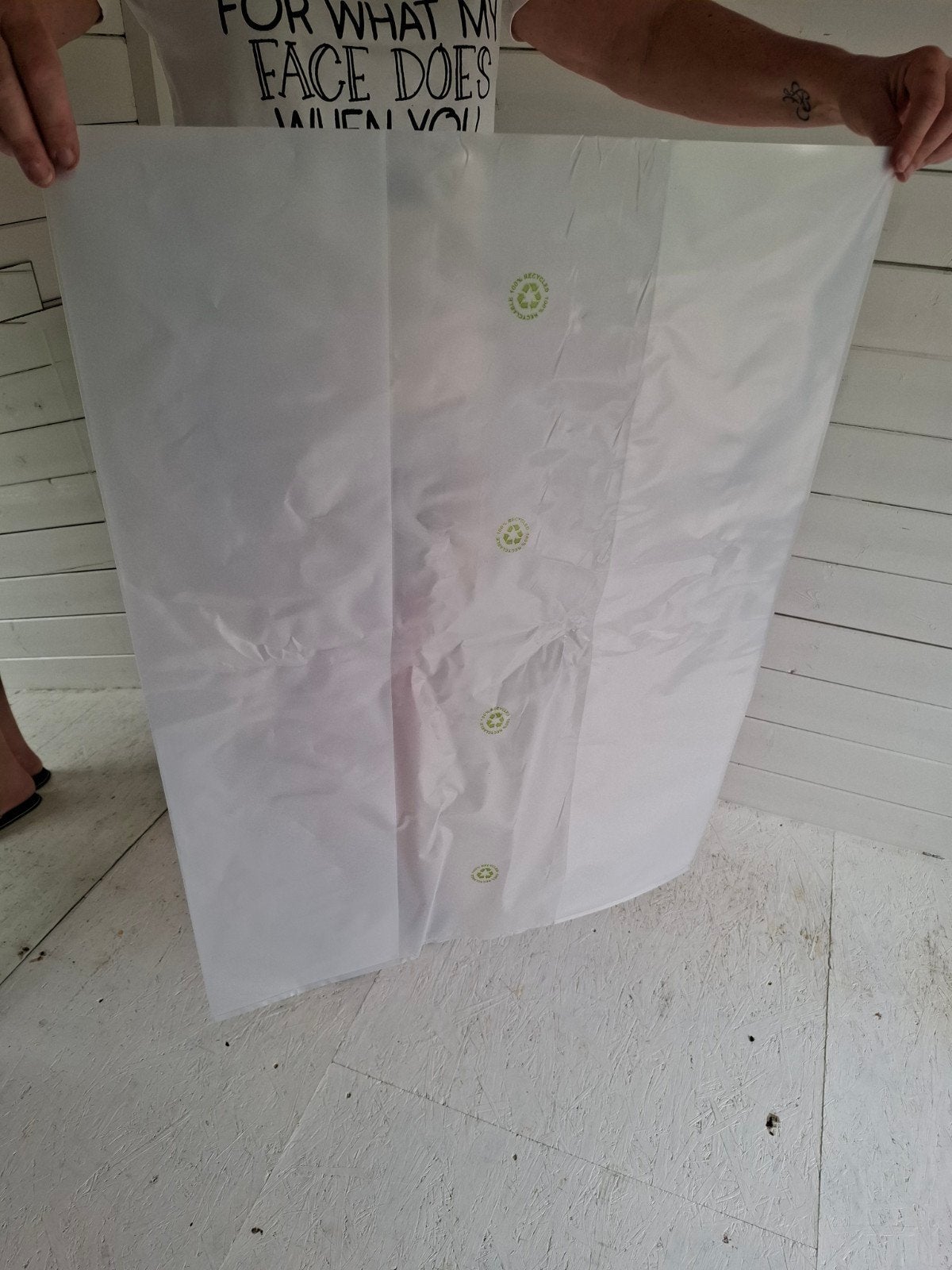 Grote plastic zakken 200L en 1500L - Ideaal voor afval, 40 liter of meer, Ophalen, Nieuw, Kunststof